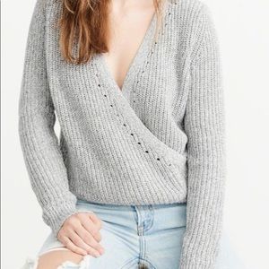 Abercrombie Wrap Sweater